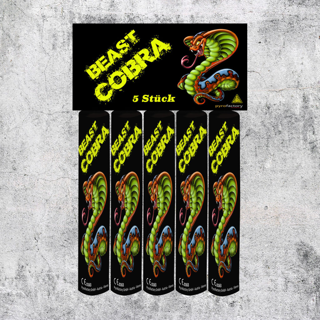 Böller Beast Cobra bei Pyrocraft Feuerwerke