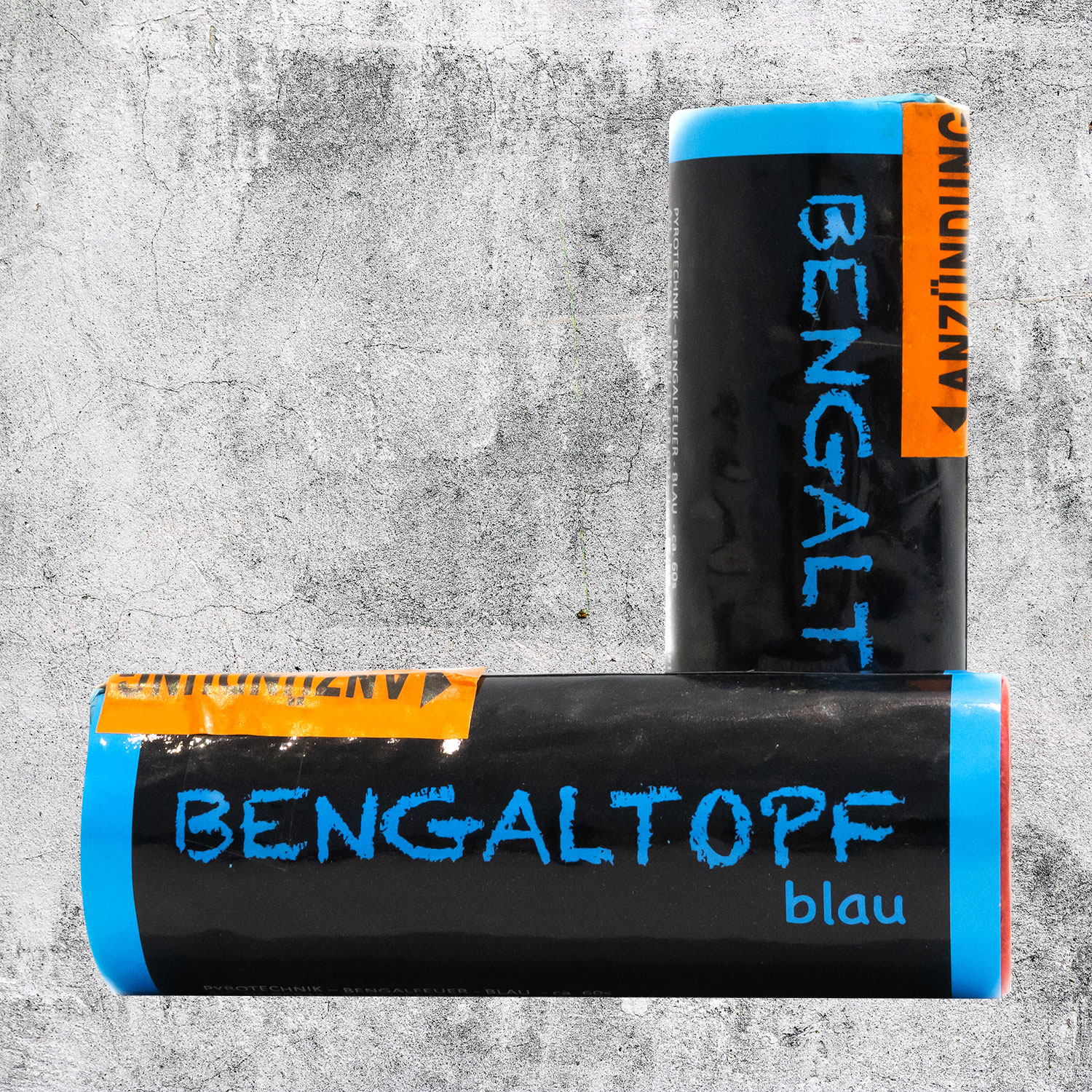 Blackboxx Bengaltopf Pyropot Blau 