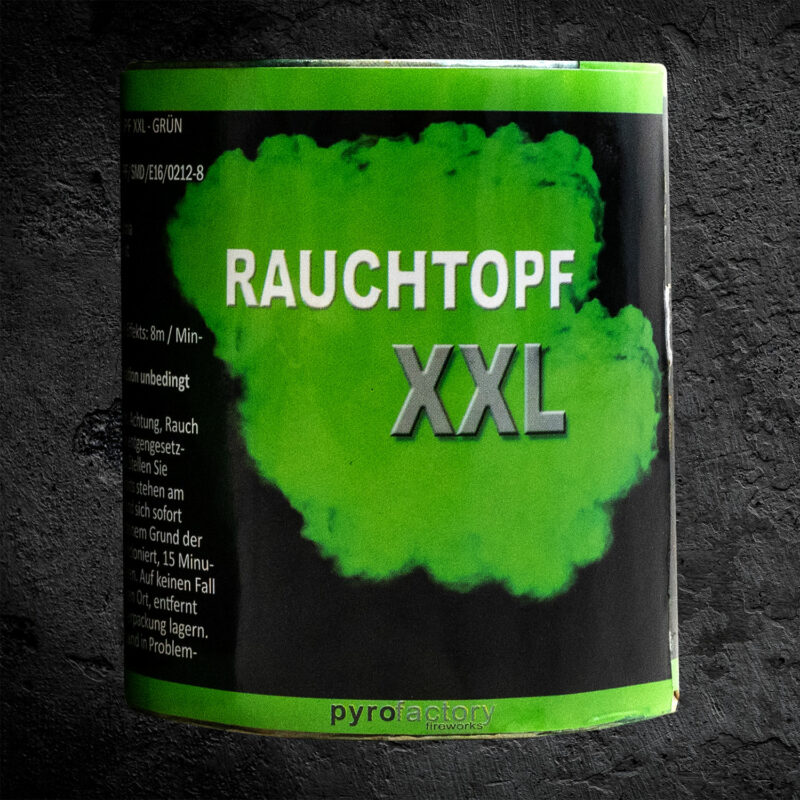 Rauchtopf XXL grün