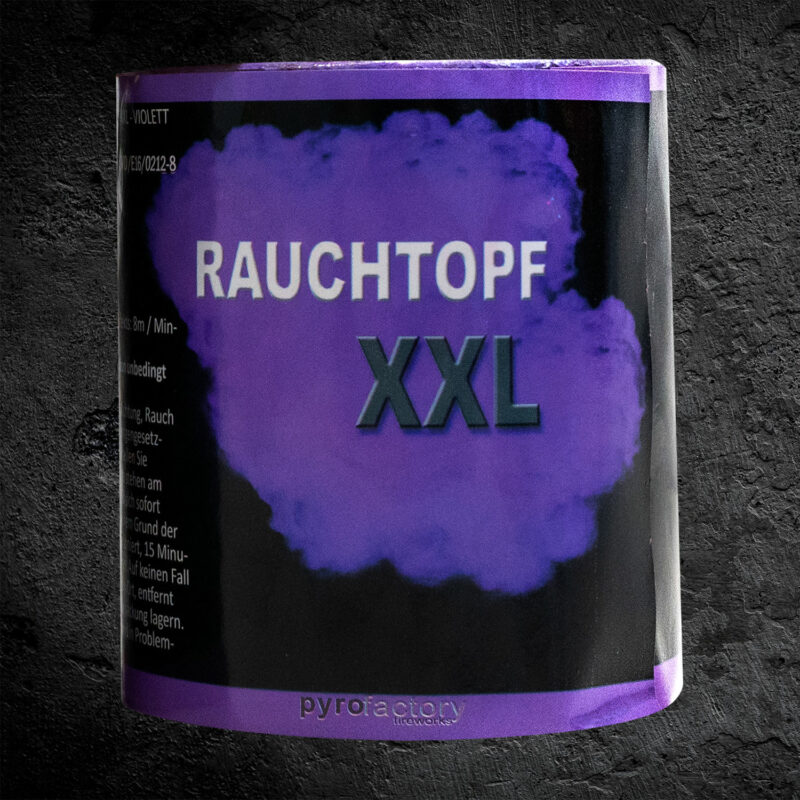 Rauchtopf XXL violett